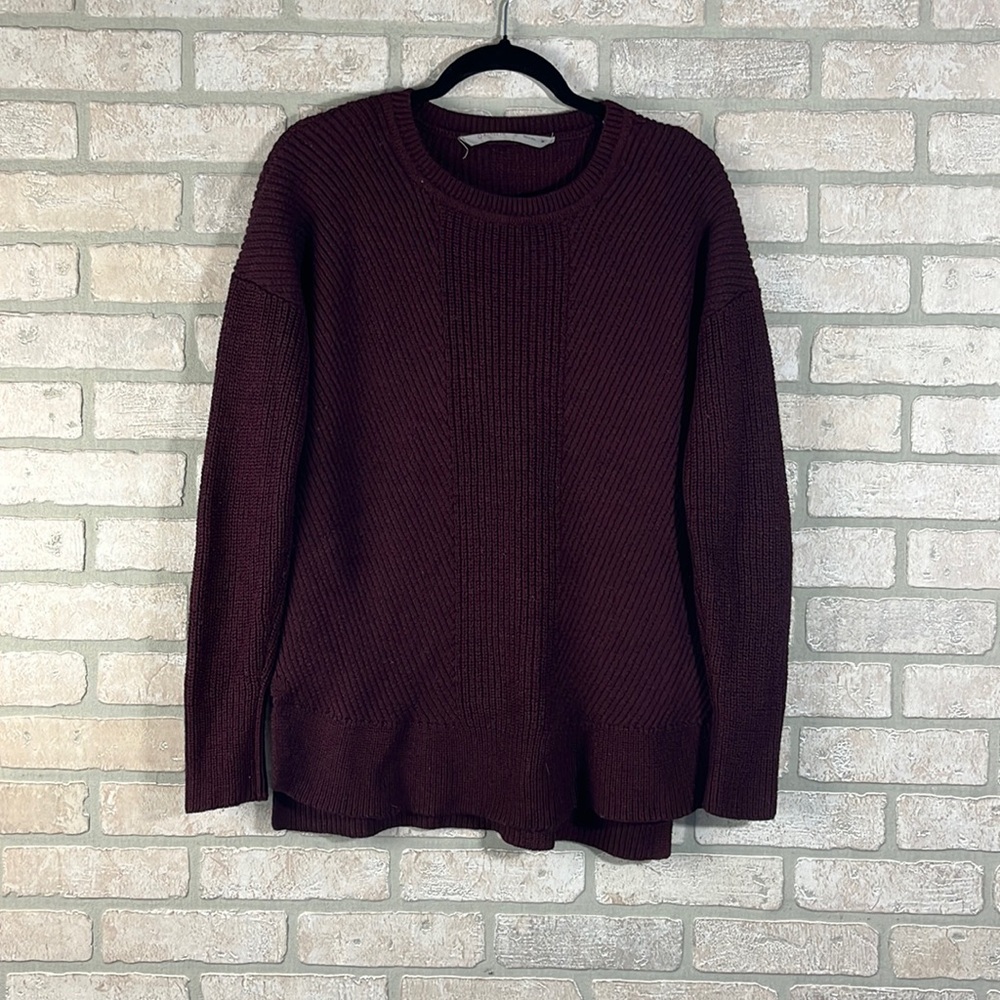 Athleta Thick Cable Knit Sweater- Size M